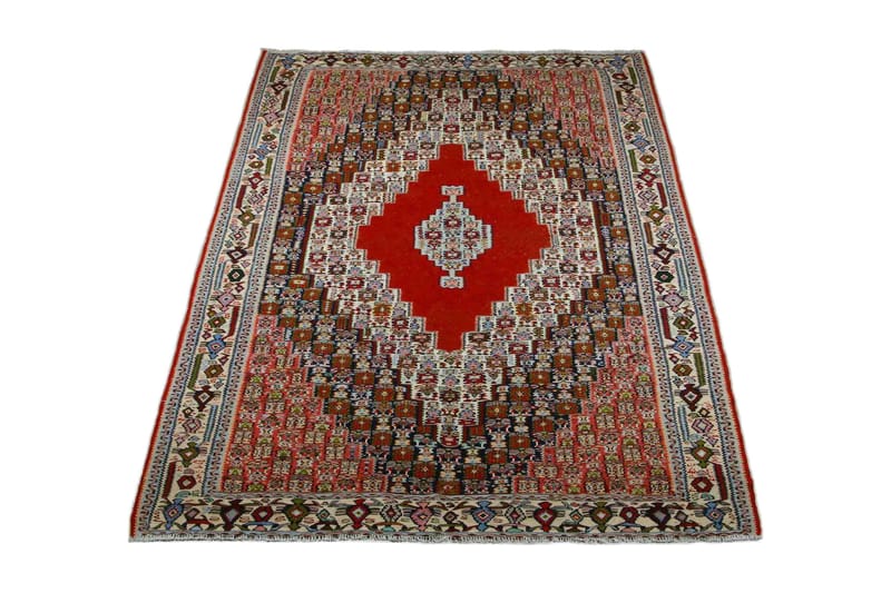 Håndknyttet Persisk Matte Varni 164x249 cm Kelim - Rød / Beige - Tekstiler - Tepper & Matter - Orientalske tepper - Kelimtepper