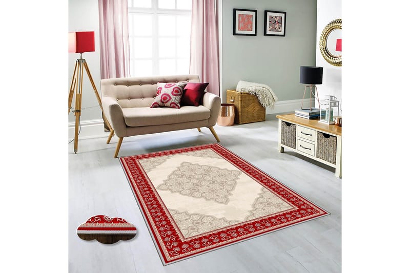 Matte (100x150) Homefesto 5 - Håndvevde tepper - Gummiert tepper - Orientalske tepper - Små tepper - Persisk matte - Store tepper