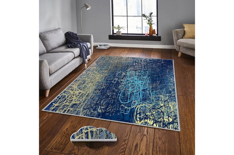Matte (80 x 150) Homefesto 4 - Håndvevde tepper - Gummiert tepper - Orientalske tepper - Små tepper - Persisk matte - Store tepper