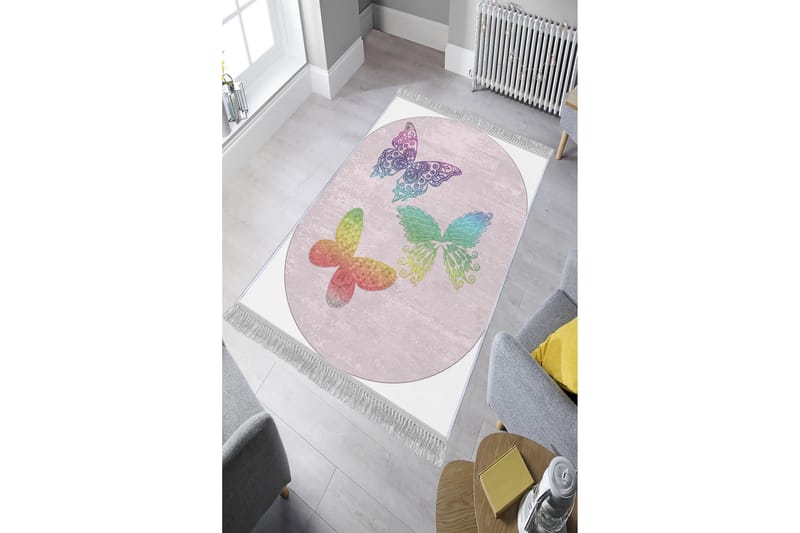 Matte (80x150) Homefesto - Cotton - Flerfarget/Fløyel - Tekstiler - Tepper & Matter - Orientalske tepper