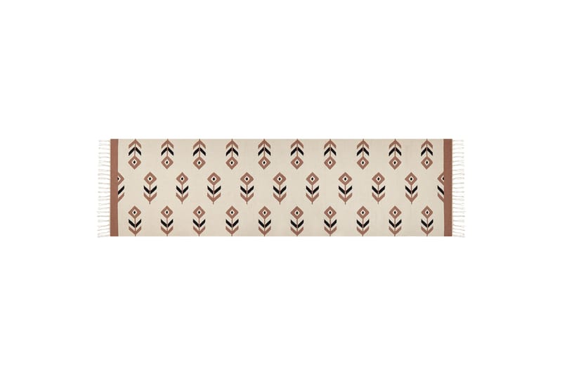 Niavan Kelimteppe 80x300 cm - Beige - Tekstiler - Tepper & Matter - Orientalske tepper - Kelimtepper