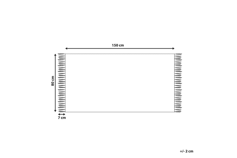 Parakar Kelimteppe 80x150 cm - Rød - Tekstiler - Tepper & Matter - Orientalske tepper - Kelimtepper