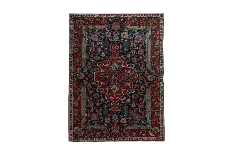 Håndknyttet Eksklusive Persian Nålmatte 134x184 cm Kelim - Mørkeblå/Rød - Tekstiler - Tepper & Matter - Orientalske tepper - Persisk matte