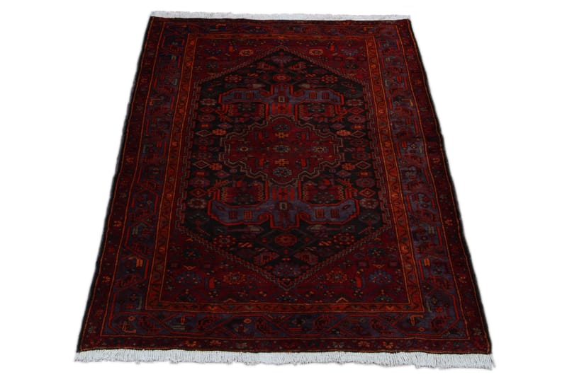 Håndknyttet Matte Persisk Varni 146x227 cm Kelim - Rød / Blå - Tekstiler - Tepper & Matter - Orientalske tepper - Persisk matte