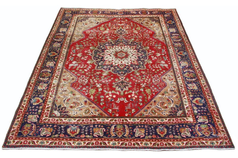 Håndknyttet Persisk Matte 250x336 cm Kelim - Rød/Mørkeblå - Tekstiler - Tepper & Matter - Orientalske tepper - Persisk matte