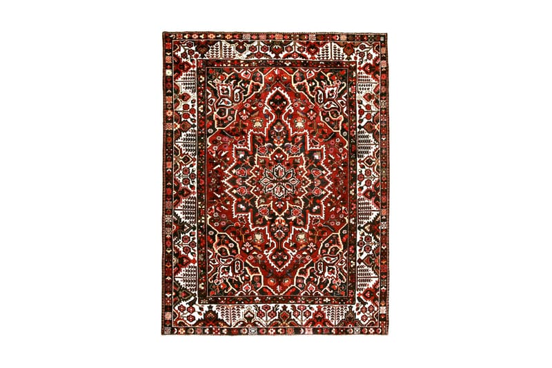 Håndknyttet Persisk Matte 217x297 cm - Rød / Beige - Tekstiler - Tepper & Matter - Orientalske tepper - Persisk matte