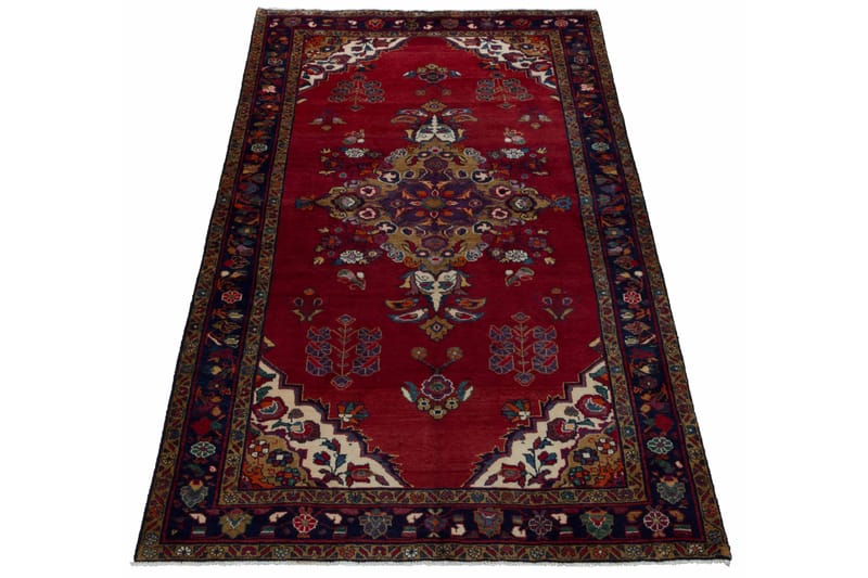 Håndknyttet Persisk Matte 163x288 cm Kelim - Rød/Mørkeblå - Tekstiler - Tepper & Matter - Orientalske tepper - Persisk matte