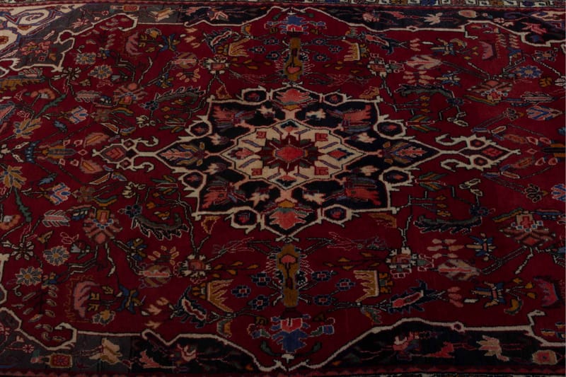 Håndknyttet Persisk Matte 143x220 cm Kelim - Rød/Mørkeblå - Tekstiler - Tepper & Matter - Orientalske tepper - Persisk matte