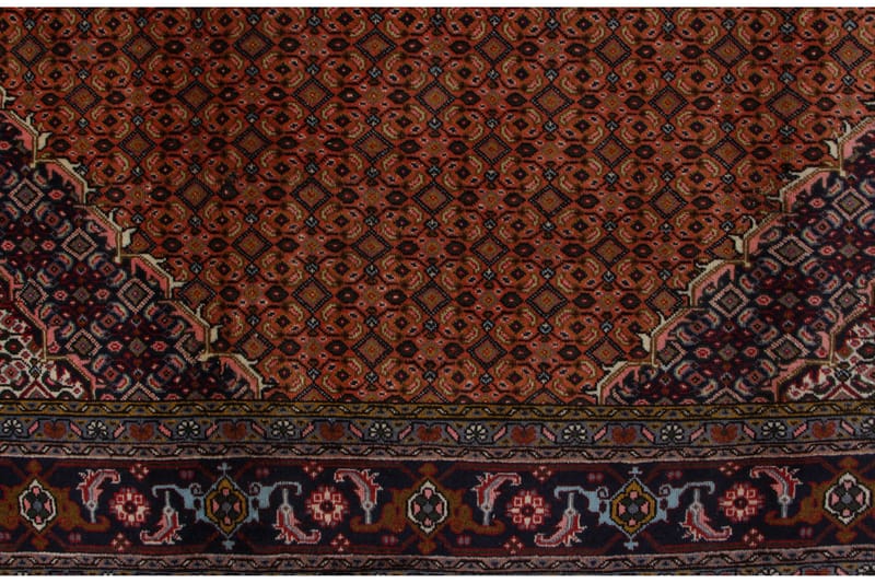 Håndknyttet Persisk Matte 206x287 cm Kelim - Rød/Mørkeblå - Tekstiler - Tepper & Matter - Orientalske tepper - Persisk matte