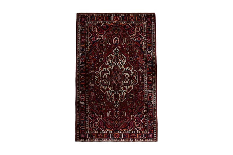 Håndknyttet Persisk Matte 200x320 cm Kelim - Rød/Mørkeblå - Tekstiler - Tepper & Matter - Orientalske tepper - Persisk matte