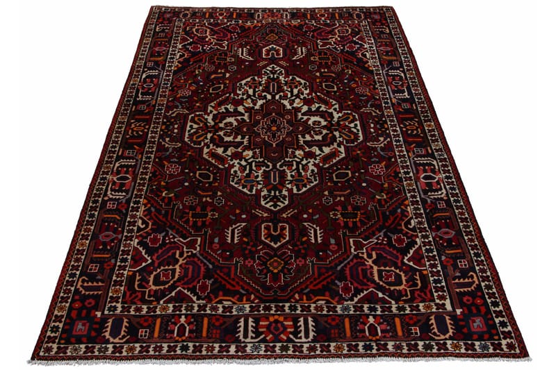 Håndknyttet Persisk Matte 200x320 cm Kelim - Rød/Mørkeblå - Tekstiler - Tepper & Matter - Orientalske tepper - Persisk matte