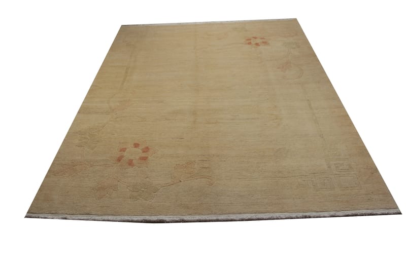 Håndknyttet Persisk Ullmatte 211x309 cm Gabbeh Shiraz - Beige - Tekstiler - Tepper & Matter - Orientalske tepper - Persisk matte