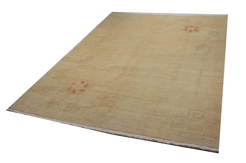 Håndknyttet Persisk Ullmatte 211x309 cm Gabbeh Shiraz - Beige - Tekstiler - Tepper & Matter - Orientalske tepper - Persisk matte