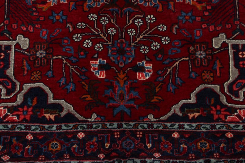 Håndknyttet Persisk Matte 120x157 cm Kelim - Rød/Mørkeblå - Tekstiler - Tepper & Matter - Orientalske tepper - Persisk matte