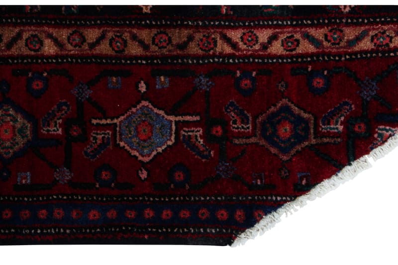 Håndknyttet Persisk Matte 165x331 cm - Mørkeblå/Rød - Tekstiler - Tepper & Matter - Orientalske tepper - Persisk matte