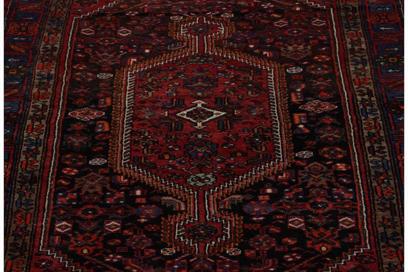 Håndknyttet Persisk Matte 154x235 cm - Mørkeblå/Rød - Tekstiler - Tepper & Matter - Orientalske tepper - Persisk matte