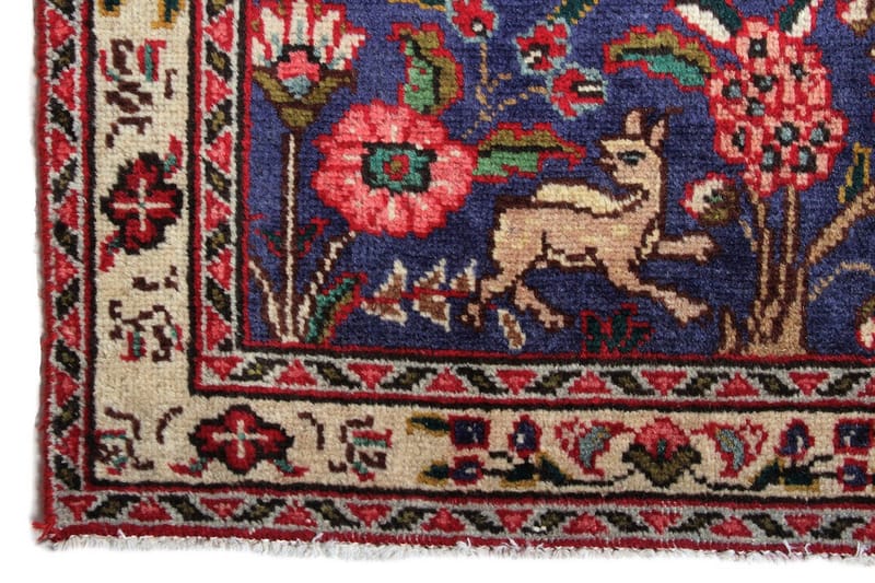 Håndknyttet Persisk Patchworkmatte 245x347 cm Kelim - Rød/Mørkeblå - Tekstiler - Tepper & Matter - Orientalske tepper - Persisk matte