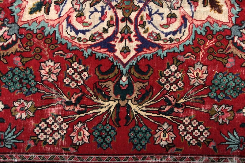 Håndknyttet Persisk Patchworkmatte 245x347 cm Kelim - Rød/Mørkeblå - Tekstiler - Tepper & Matter - Orientalske tepper - Persisk matte