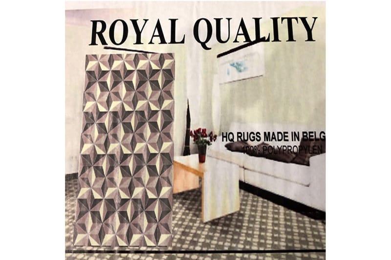 Royal Matte 120x170 cm - Rød/Rosa/Flerfarget - Tekstiler - Tepper & Matter