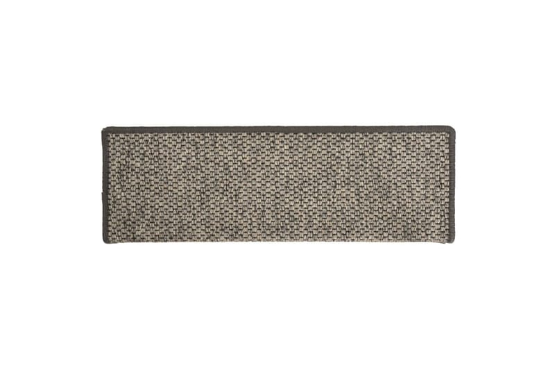 Selvklebende trappematter sisal 15 stk 65x25 cm - Beige - Tekstiler - Tepper & Matter - Spesialmatte - Trappetepper