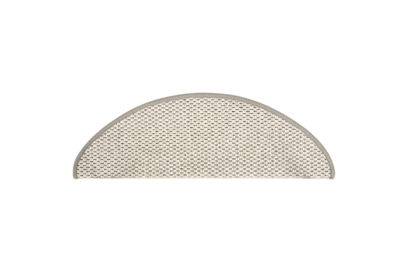 Selvklebende trappematter sisal-utseende 15 stk 65x25 cm - Beige - Tekstiler - Tepper & Matter - Spesialmatte - Trappetepper