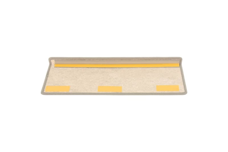 Selvklebende trappematter sisal-utseende 15 stk 65x25 cm - Beige - Tekstiler - Tepper & Matter - Spesialmatte - Trappetepper