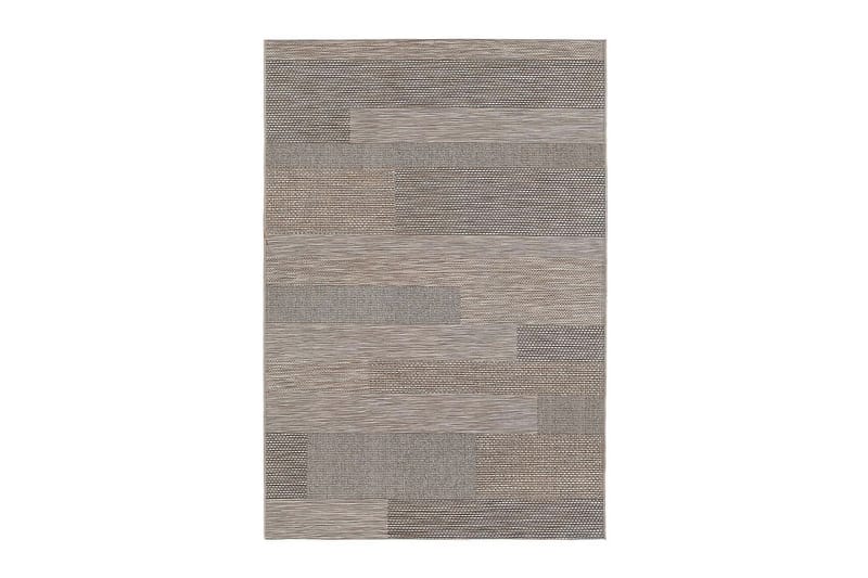 Verona Patch Utendørsmatte 160x230 cm - Linnebeige - Tekstiler - Tepper & Matter - Store tepper