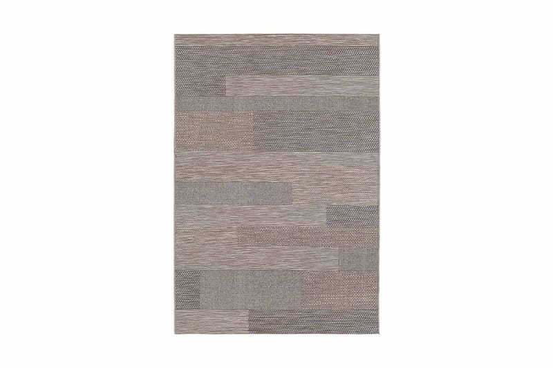 Verona Patch Utendørsmatte 200x290 cm - Linnebeige - Tekstiler - Tepper & Matter - Store tepper