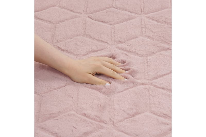 Thatta Skinnteppe 80x150 cm - Rosa - Skinn & pelstepper