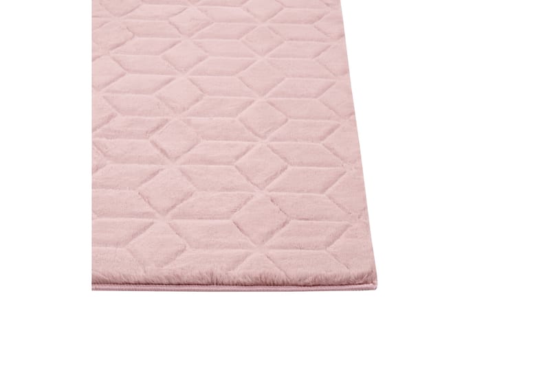 Thatta Skinnteppe 80x150 cm - Rosa - Skinn & pelstepper