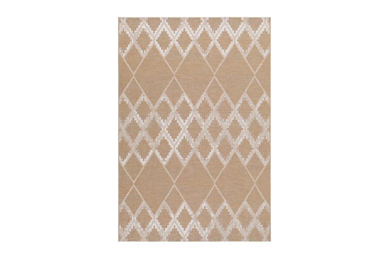 Athena Kilim Utendørsmatte 160x230 cm - Natur - Tekstiler - Tepper & Matter - Utendørstepper