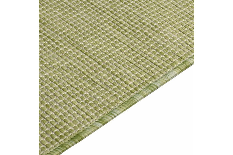 Utendørs flatvevd teppe 160x230 cm grønn - grønn - Tekstiler - Tepper & Matter - Utendørstepper